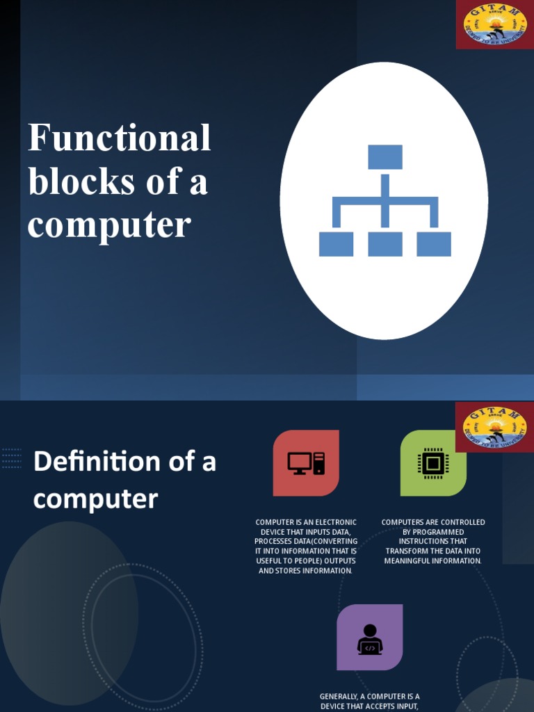 Key Functional Blocks of a Computer | PDF | Computer Data Storage ...
