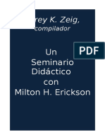  Un Seminario Didactico Con Milton Erickson