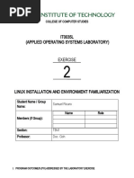 IT0035L (Applied Operating Systems Laboratory) : College of Computer Studies