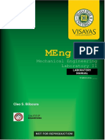 MEng 151 - Mechanical Engineering Laboratory II ME Laboratory No. 1 Manual