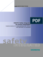 Functional Example AS-FE-I-016-V10-EN: SIMATIC Safety Integrated For Factory Automation