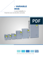Cfw500 - Variable Speed Drive: High Performance and Reliability To Improve Your Production Process