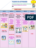 PLANIFICADOR Semanal Desde El 20 Al 24 SEPTEM, BRE