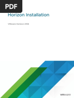 Horizon Installation - VMware Horizon 2106