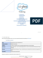 Salesforce Lead To Close Sale Training, 30 Jul 2018