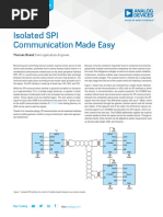 Isolated SPI Communication Made Easy: Thomas Brand