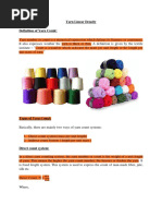 Tex vs Tkt: Thread Numbering Explained | PDF
