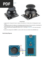 Analog Joystick Interfacing With ARM MBED - MBED