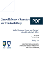 Chemical Influence of Ammonia On Suppressing Soot Formation Pathways