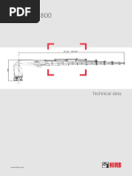 Hiab 800: Technical Data