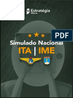 Simulado Nacional Ita - Ime Questões
