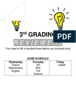 3rd Grading Reviewer
