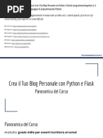 Crea Il Tuo Blog Personale Con Python e Flask