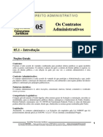 ADM 05 - Os Contratos Administrativos