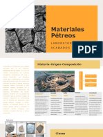 Materiales Pétreos