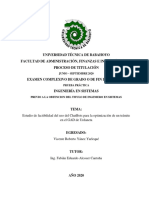 Estudio de Factibilidad Del Uso Del Chatbots para Optimizacion de Un Tramite en El Gad de Urdaneta - Caso de Estudio Vicente Yanez