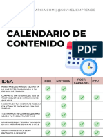 Calendario de Contenido