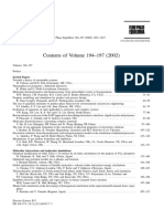 Contents of Volume 194 197 - 2002 - Fluid Phase Equilibria