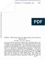 XC V 11. - The Prepamtion: The Preparation Cyanamide, Etc