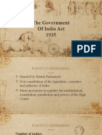 Government of India Act 1935 Overview