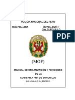 MOF COMISARIA PNP DE SURQUILLO