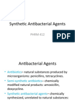 Synthetic Antibacterial Agents