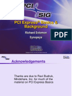 PCI Express Basics & Background: Richard Solomon Synopsys