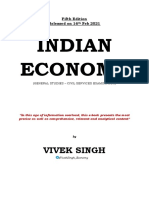 Indian Economy Book For Descriptive Exam