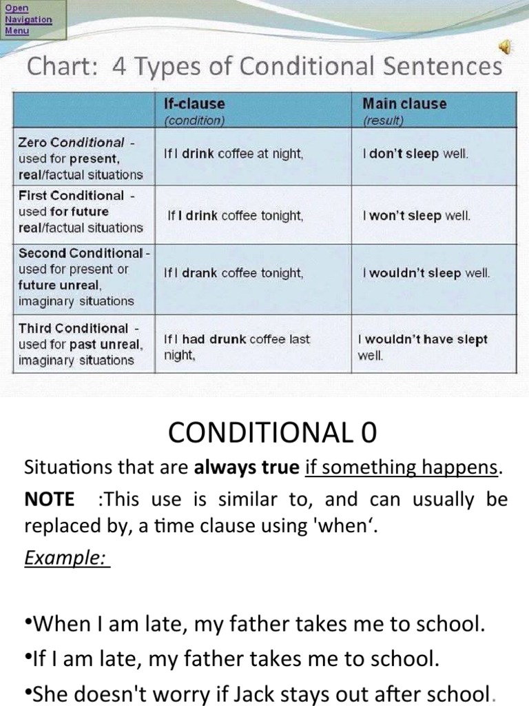 CONDITIONALS | PDF