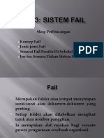 GERKO: Sistem Fail