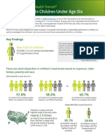 Lead Exposure in Children Under 6