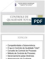 Controle de Qualidade Total Djalma