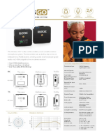 Rode Wirelessgo Datasheet