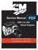 Manual MERCRUISER QSD 2.0L DIESEL ENGINE Service Repair Manual SN 88200000 and Above