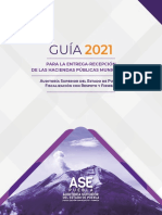 D Gía 2021 para La Entrega-Recepción de Las Haciendas Públicas Municipales