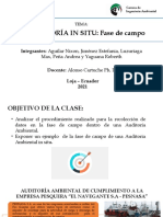 Auditoria in Situ-Fase de Campo - Grupo 3