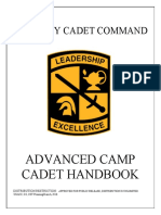 U.S. Army Cadet Command: Advanced Camp Cadet Handbook