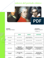3 compositores del período clásico
