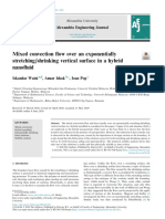 Mixed Convection Flow Over An Exponentially Stretching/shrinking Vertical Surface in A Hybrid Nanofluid