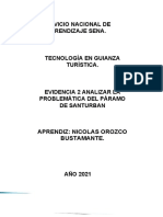 Solucion Evidencia 2 Estudio Caso Analizar Problemas en El Paramo de Santurban