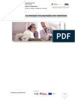 Manual TAS ufcd 6560- Tema 5 - Comunicação na interação com o utente, cuidador e ou família