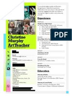 christine murphy resume art redacted