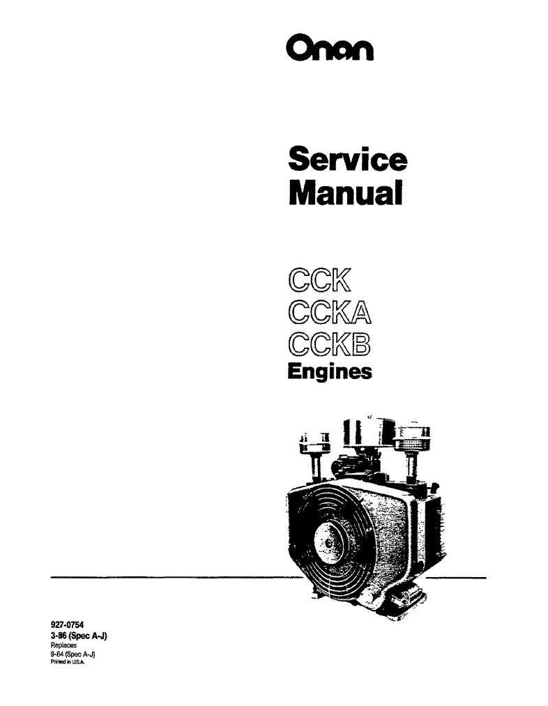 Onan Model 4bgefa261001 Wiring Manual