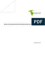 Manual Para Elaboración Línea de Base en Proyectos