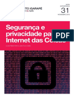 Segurança e privacidade na Internet das Coisas