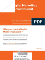 Digital Marketing For Restaurant: How To Drive Web Traffic and Conversions
