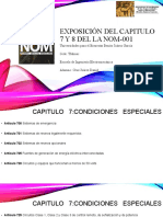 Exposición Del Capitulo 7 y 8 Del La NOM 001