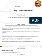 Engineering Thermodynamics Real Gases