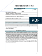 6.6 Formato Editable de Reporte Proyecto de Grado