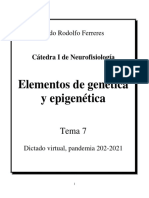 Tema 7 Elementos de Genética y Epigenética BIBLIOGRAFIA